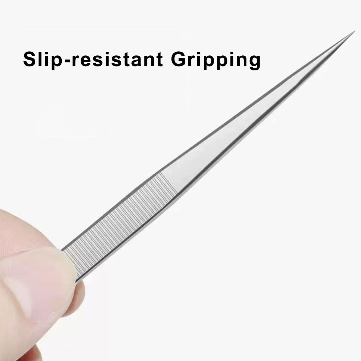 Stainless Steel Straight Bent Tips tweezers